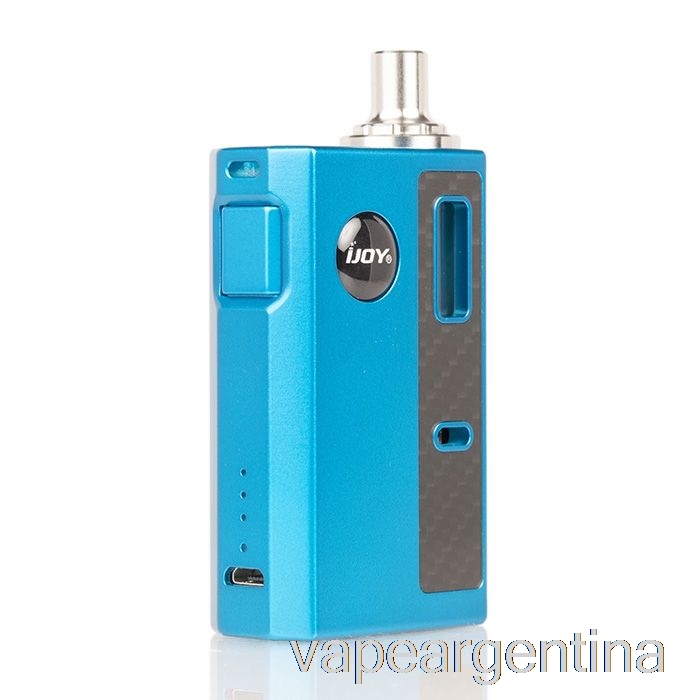 Ijoy Mercury 12w Aio Pod System Vaporizador De Carbono Azul Descartable
